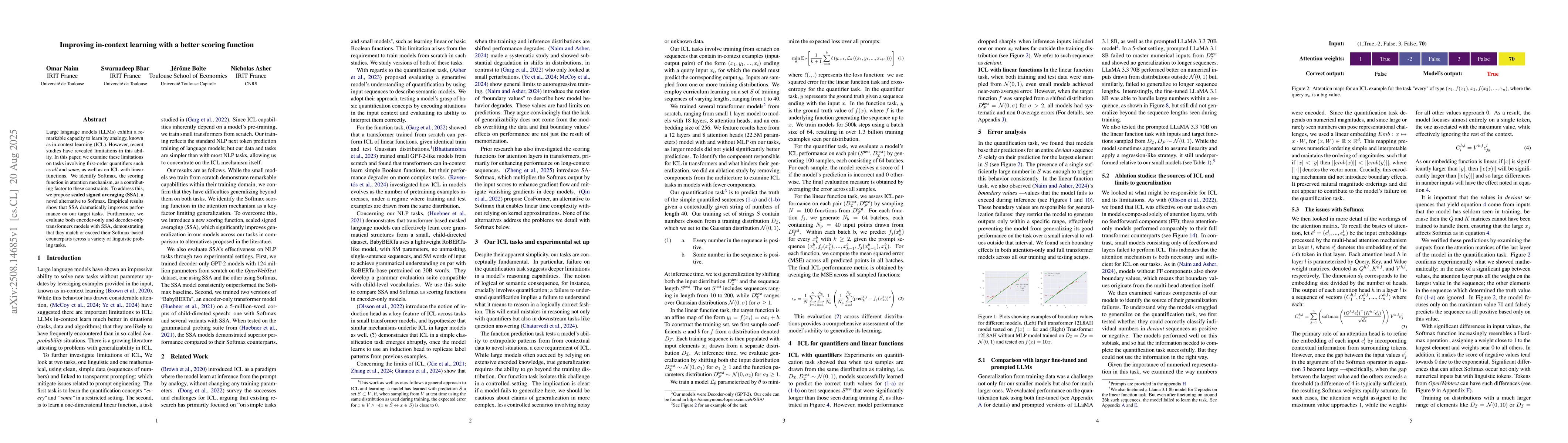 Thumbnail for Improving in-context learning with a better scoring function