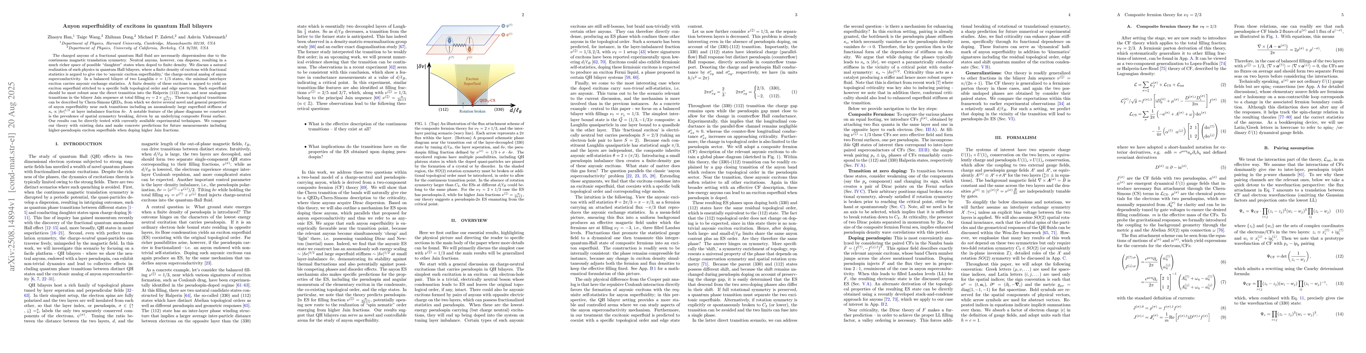 Thumbnail for Anyon superfluidity of excitons in quantum Hall bilayers