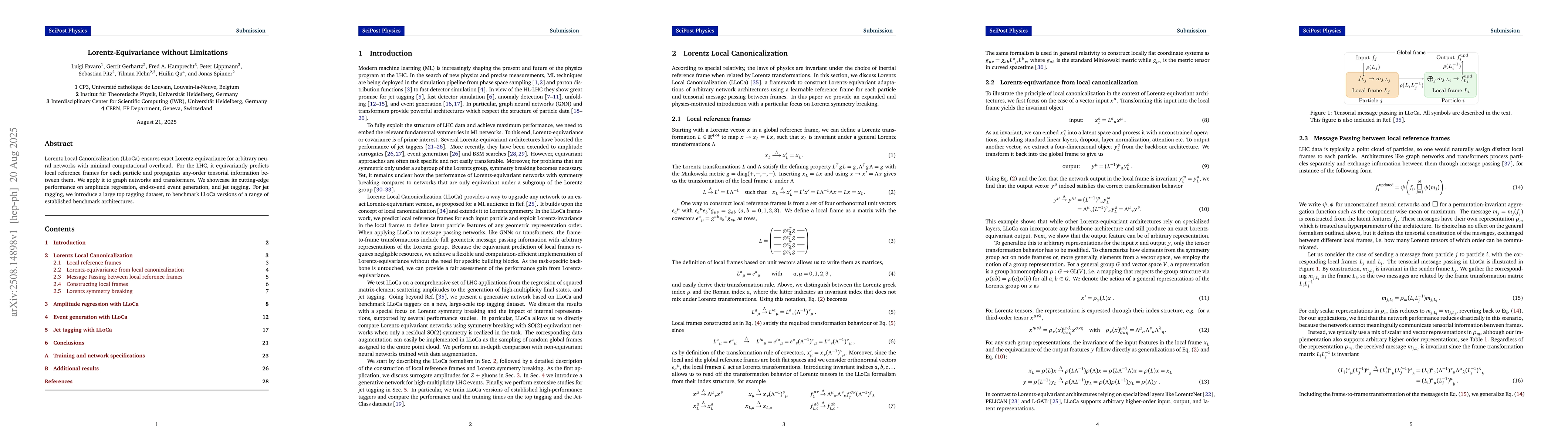 Thumbnail for Lorentz-Equivariance without Limitations