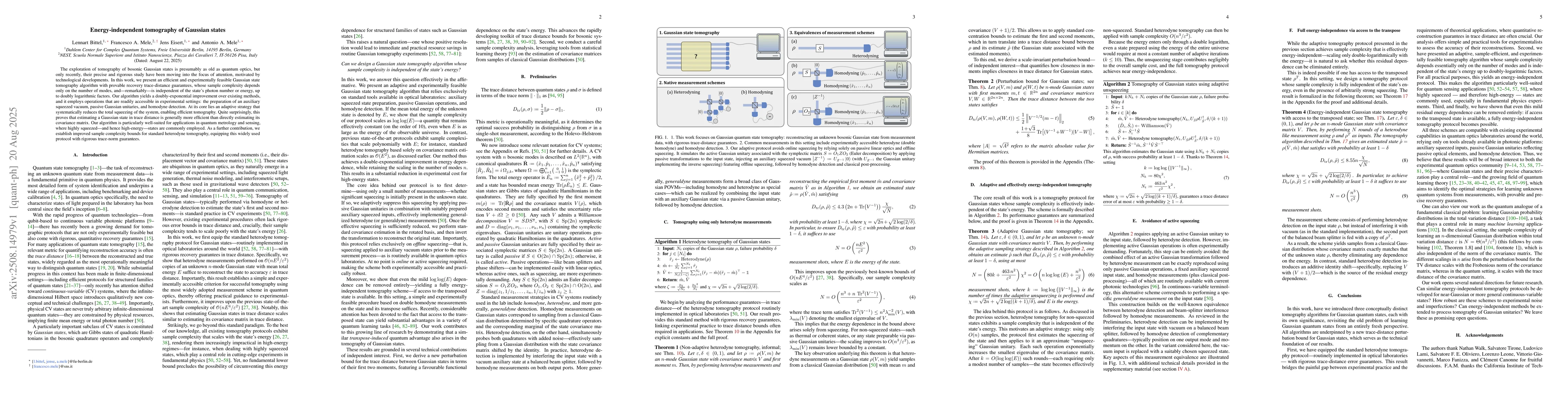 Thumbnail for Energy-independent tomography of Gaussian states