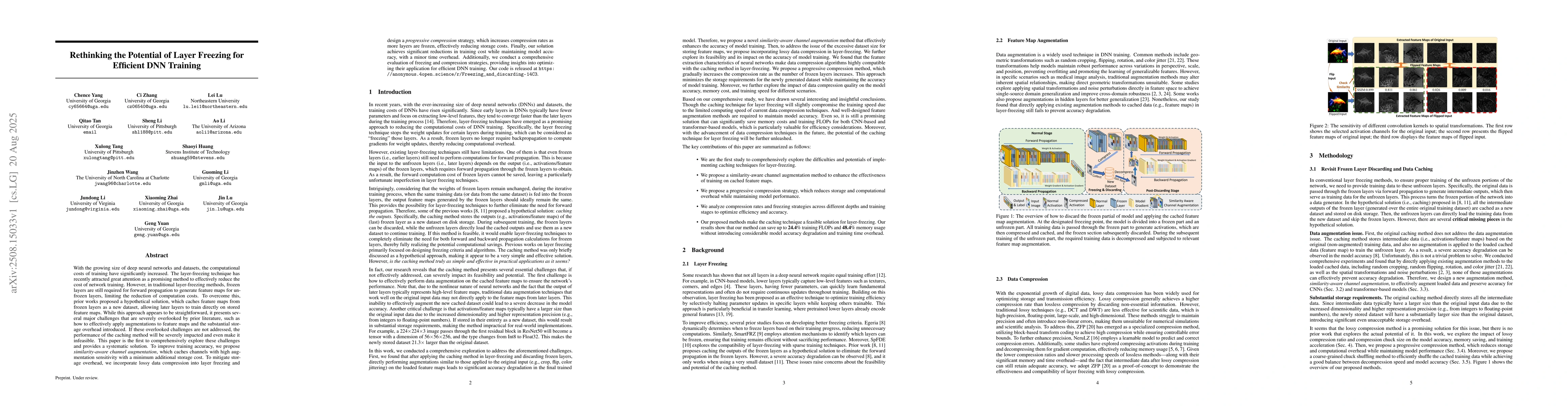 Thumbnail for Rethinking the Potential of Layer Freezing for Efficient DNN Training