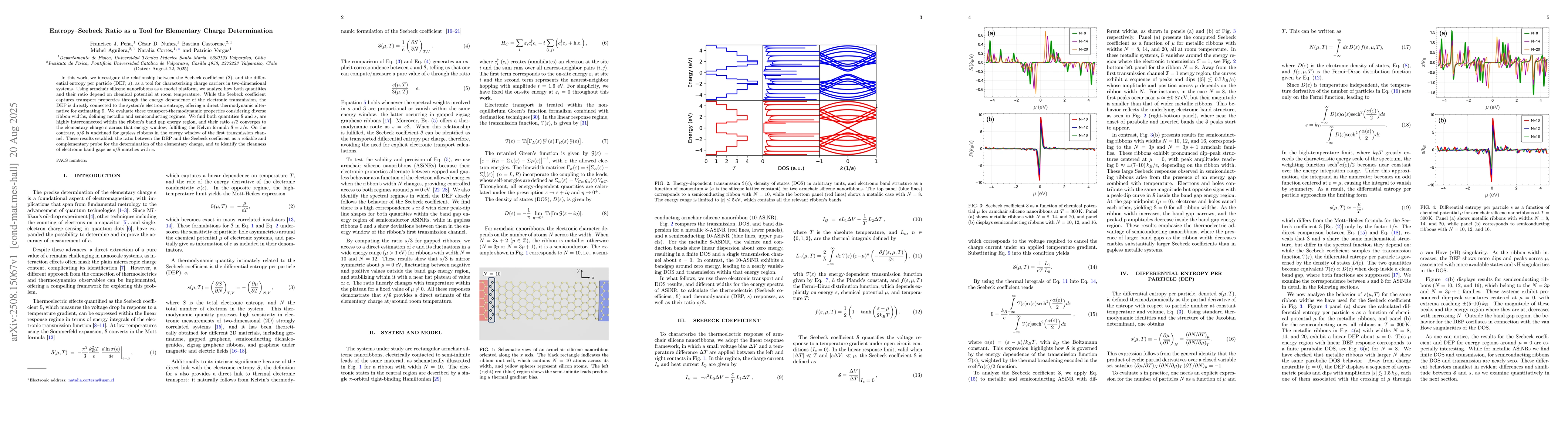 Thumbnail for Entropy-Seebeck ratio as a tool for elementary charge determination