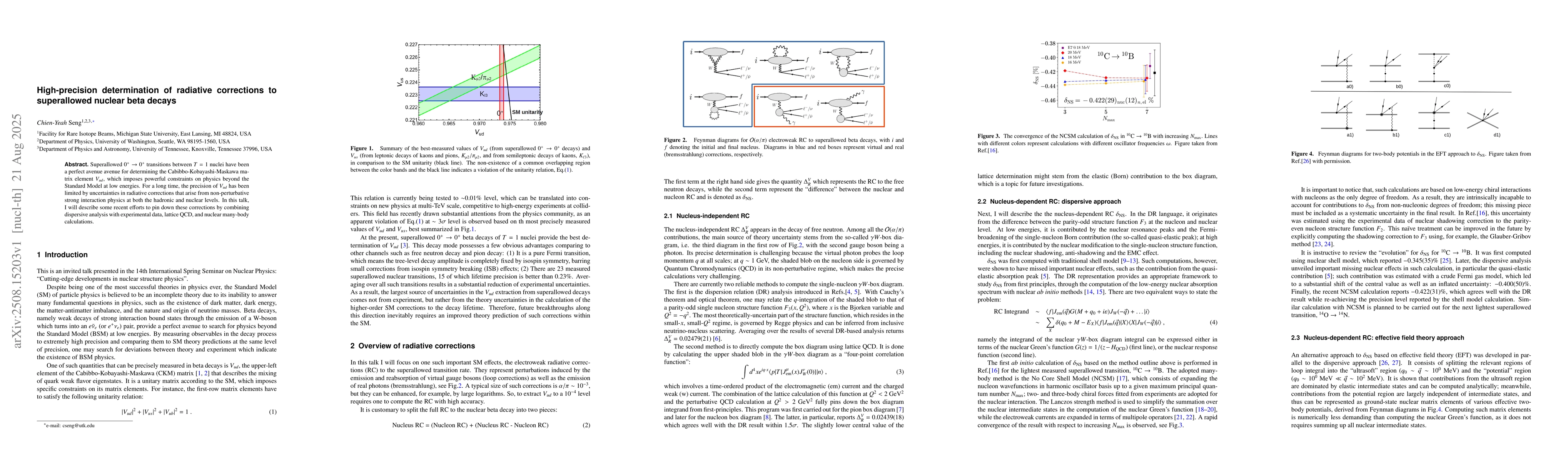 Thumbnail for High-precision determination of radiative corrections to superallowed
  nuclear beta decays