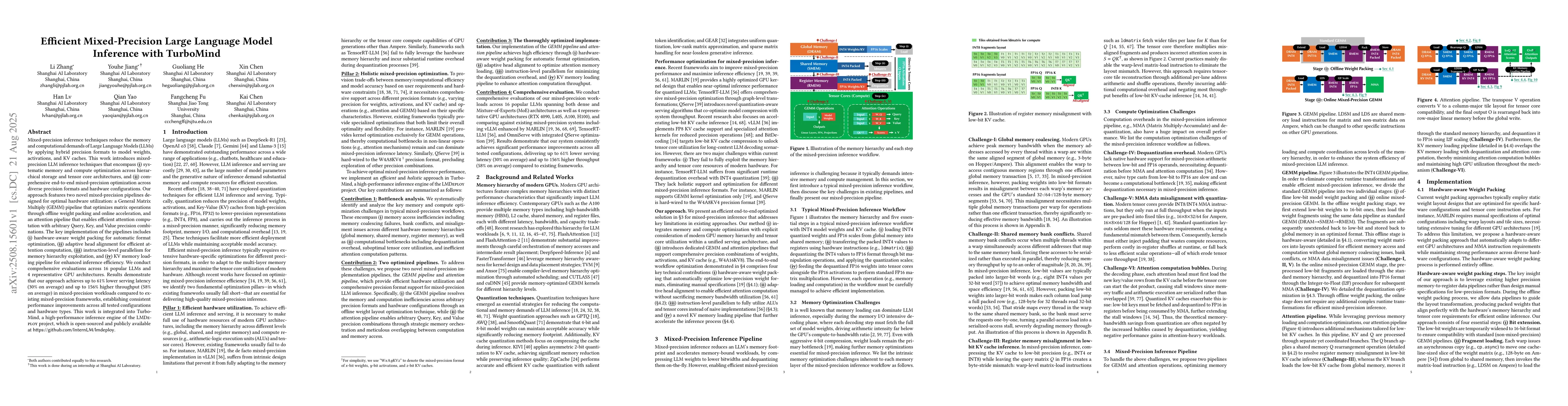 Thumbnail for Efficient Mixed-Precision Large Language Model Inference with TurboMind