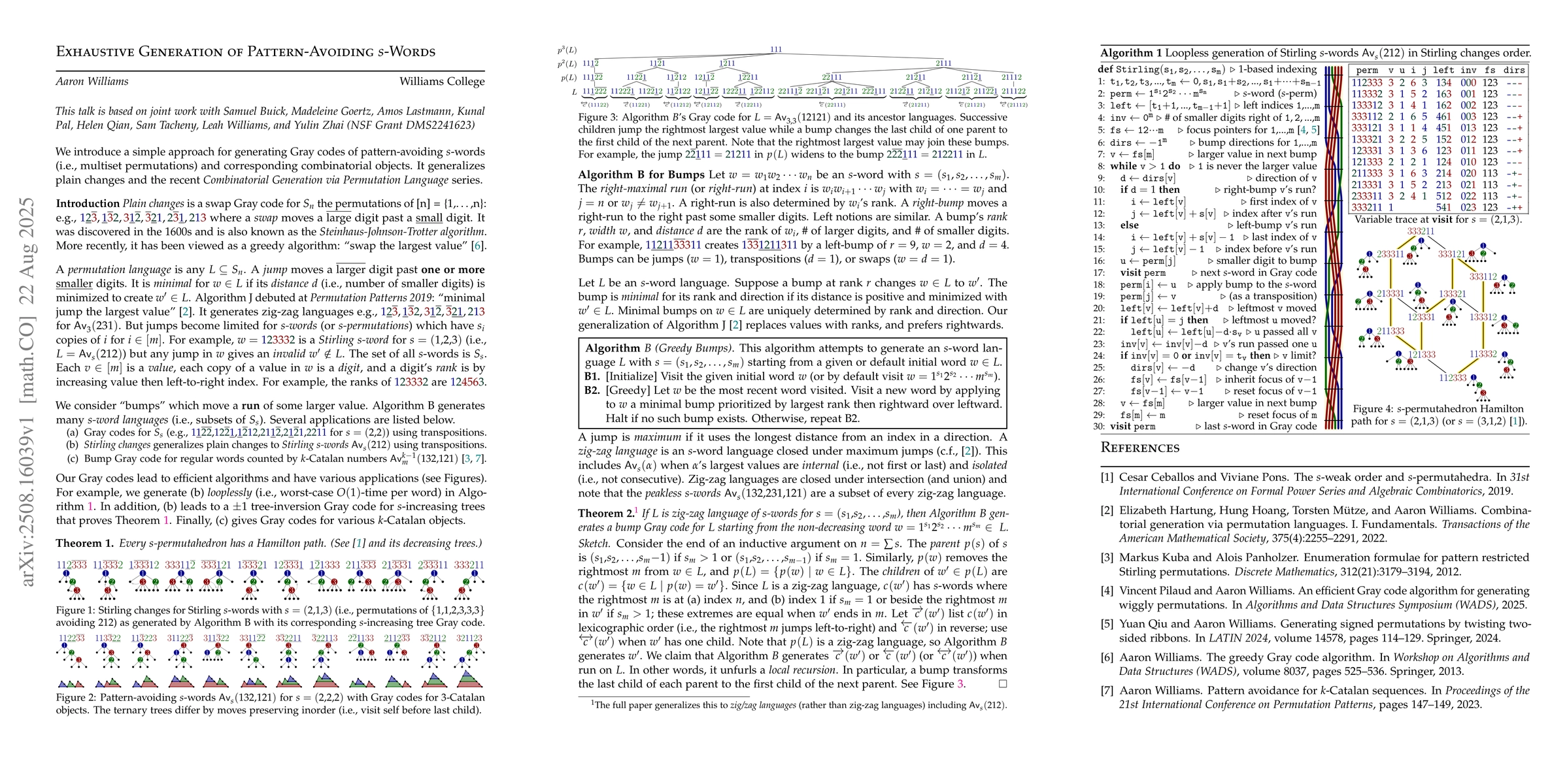 Thumbnail for Exhaustive Generation of Pattern-Avoiding s-Words