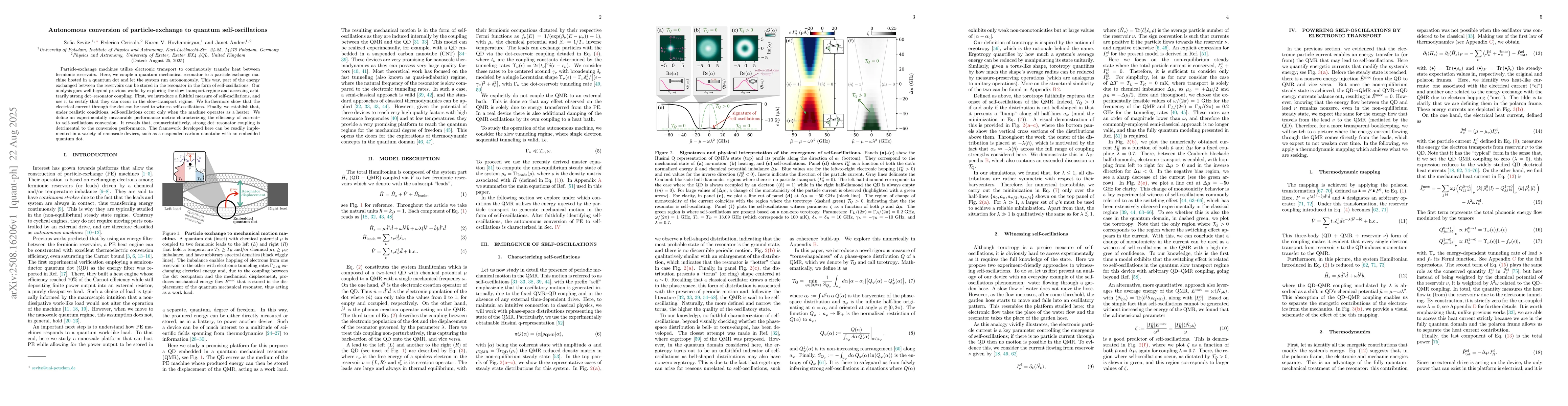 Thumbnail for Autonomous conversion of particle-exchange to quantum self-oscillations