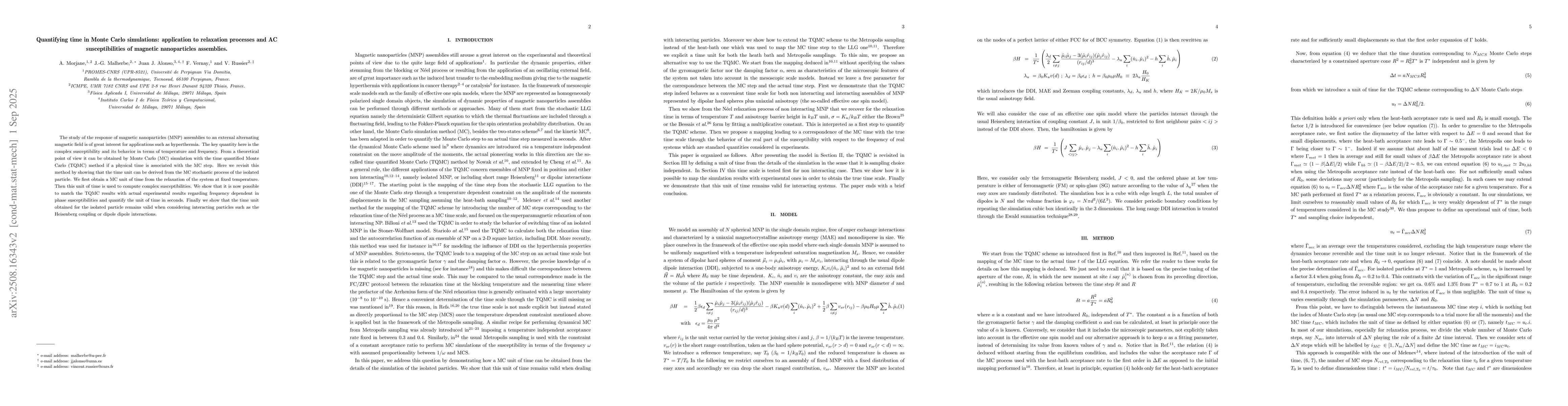 Thumbnail for Quantifying time in Monte Carlo simulations: application to relaxation
  processes and AC susceptibilities of magnetic nanoparticles assemblies