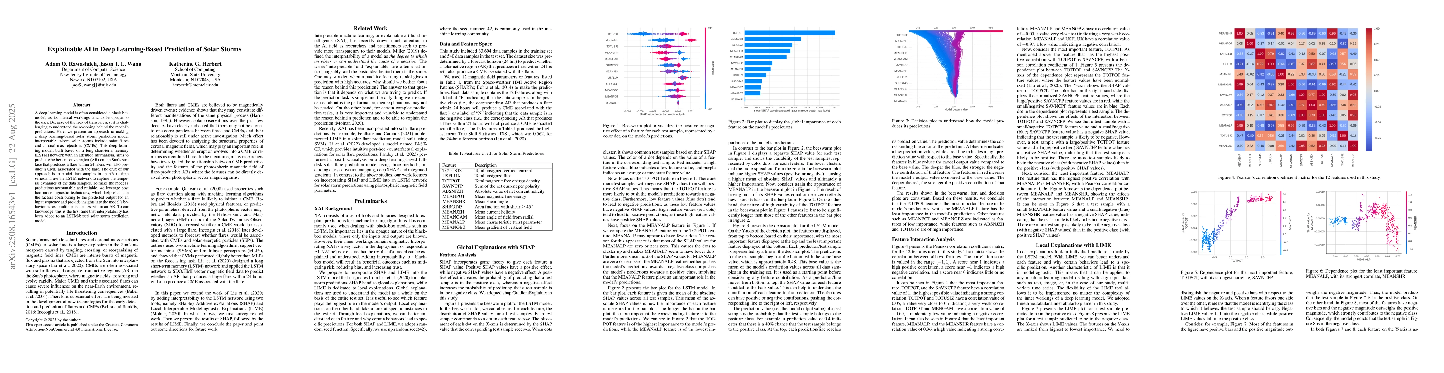 Thumbnail for Explainable AI in Deep Learning-Based Prediction of Solar Storms