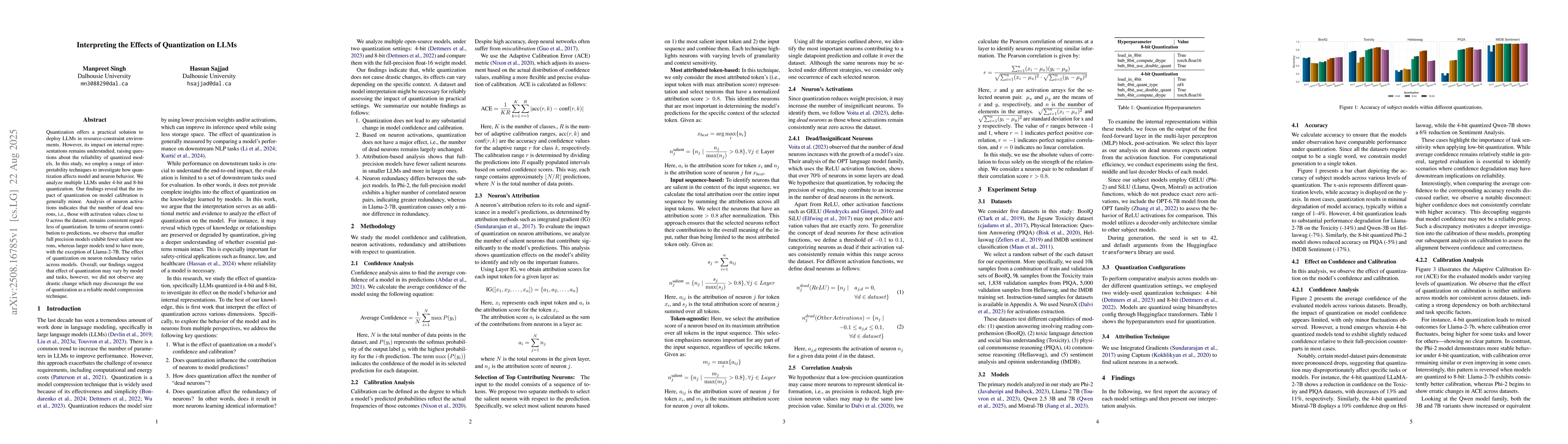 Thumbnail for Interpreting the Effects of Quantization on LLMs