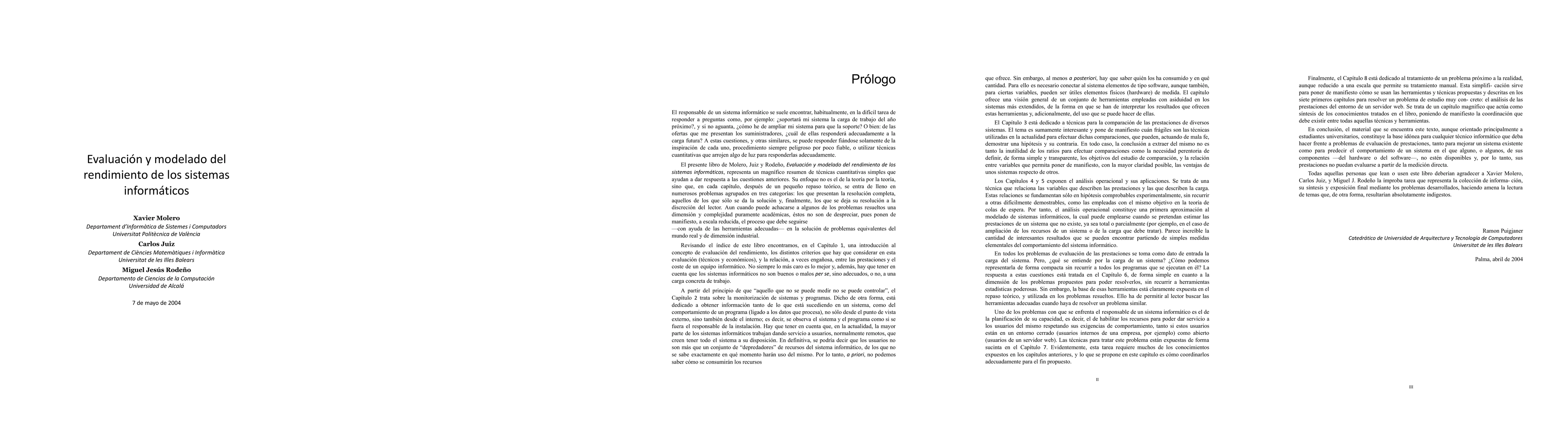 Thumbnail for Evaluación y modelado del rendimiento de los sistemas informáticos