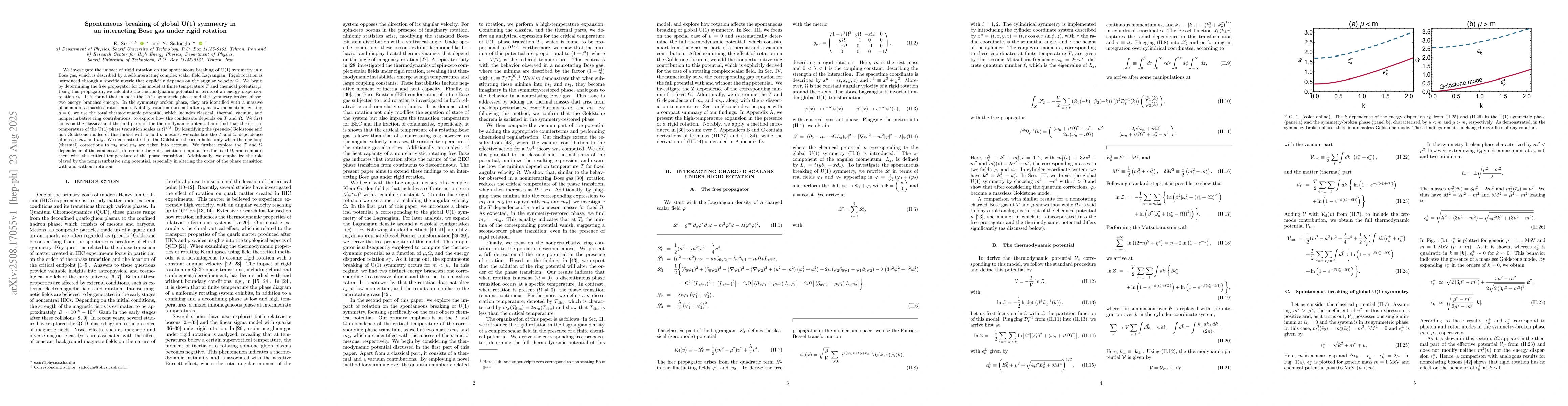 Thumbnail for Spontaneous breaking of global U(1) symmetry in an interacting Bose gas
  under rigid rotation