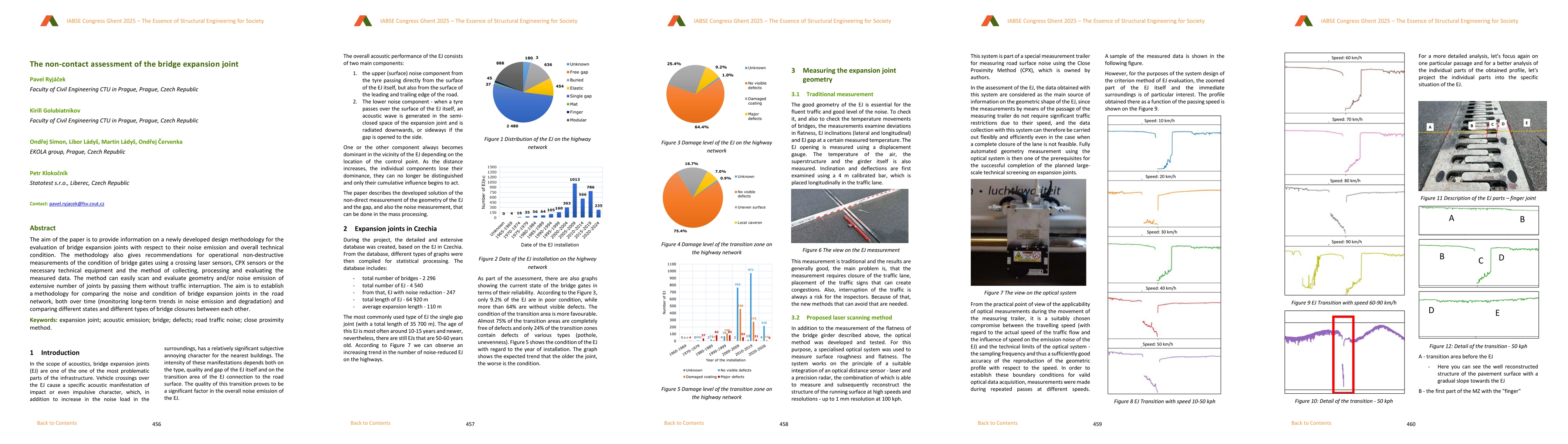 Thumbnail for The non-contact assessment of the bridge expansion joint