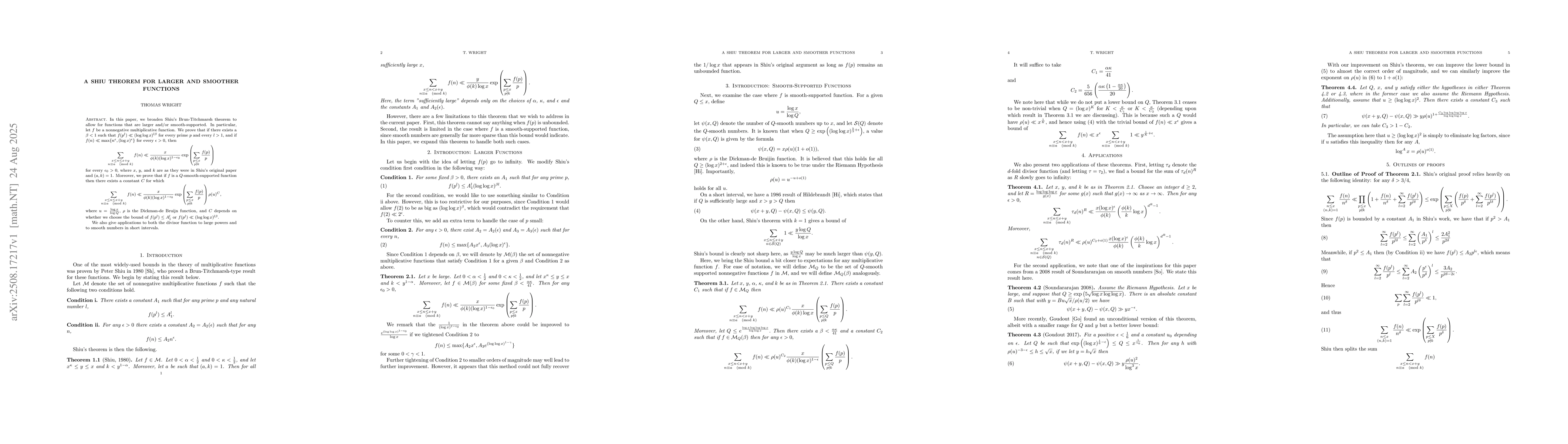 Thumbnail for A Shiu Theorem for Larger and Smoother Functions