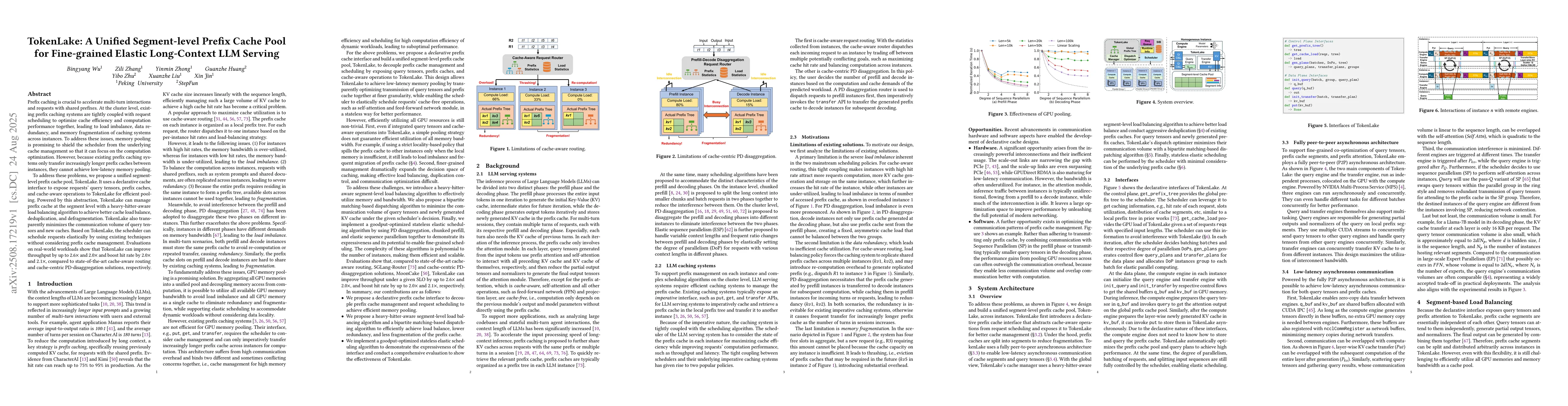 Thumbnail for TokenLake: A Unified Segment-level Prefix Cache Pool for Fine-grained
  Elastic Long-Context LLM Serving