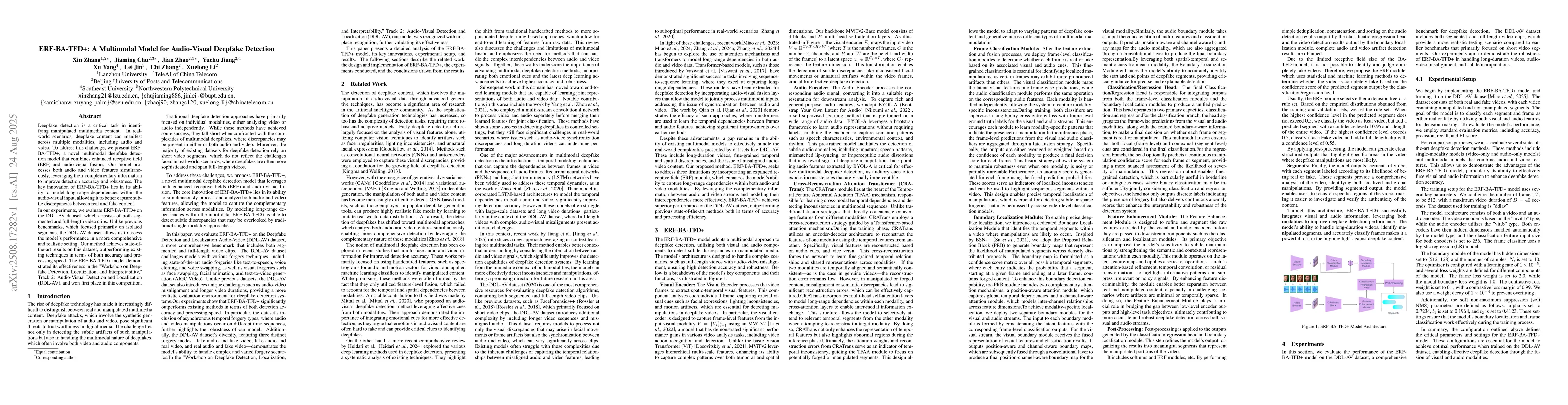 Thumbnail for ERF-BA-TFD+: A Multimodal Model for Audio-Visual Deepfake Detection