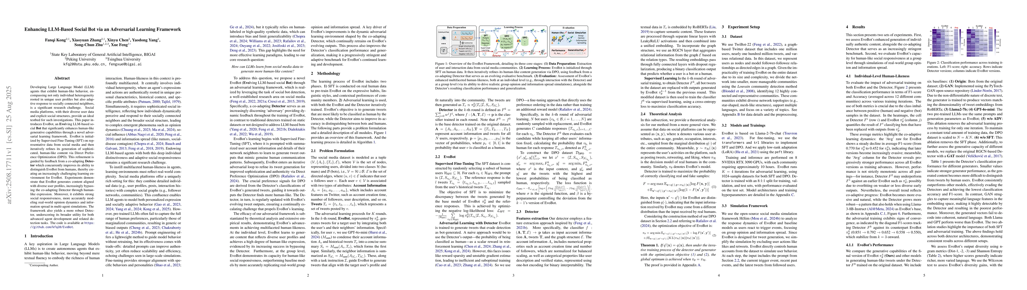 Thumbnail for Enhancing LLM-Based Social Bot via an Adversarial Learning Framework