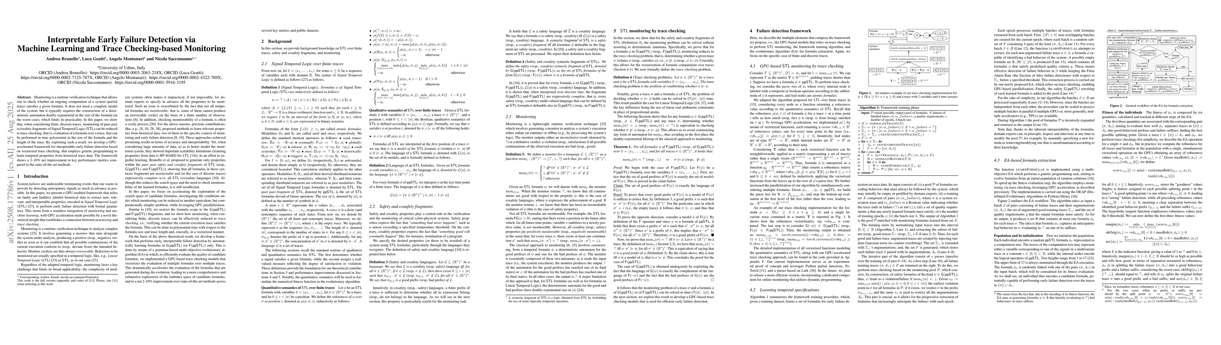 Thumbnail for Interpretable Early Failure Detection via Machine Learning and Trace
  Checking-based Monitoring