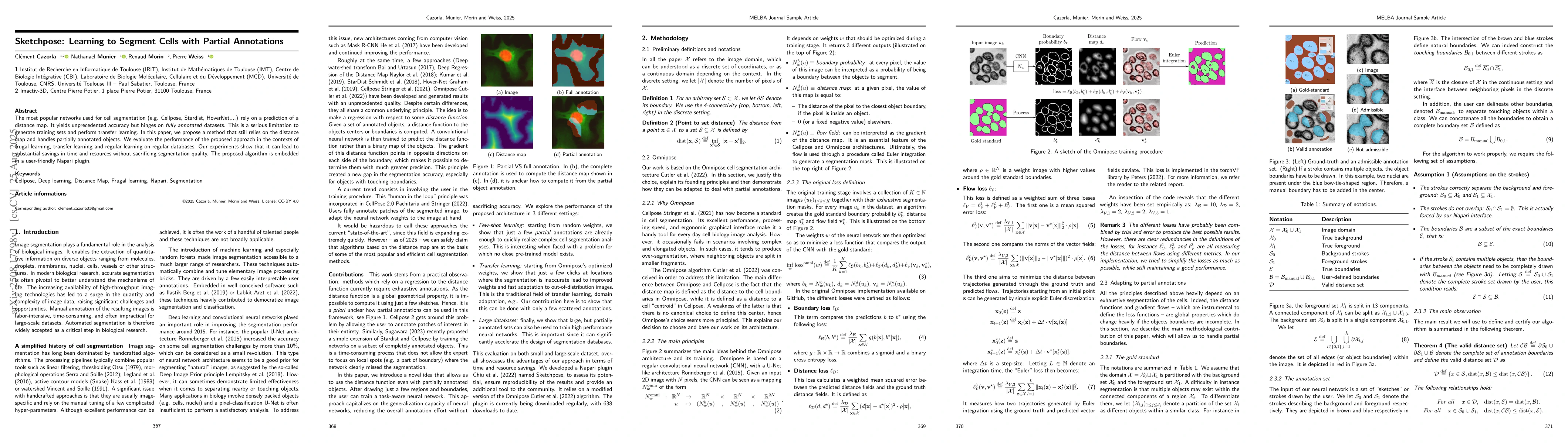 Thumbnail for Sketchpose: Learning to Segment Cells with Partial Annotations