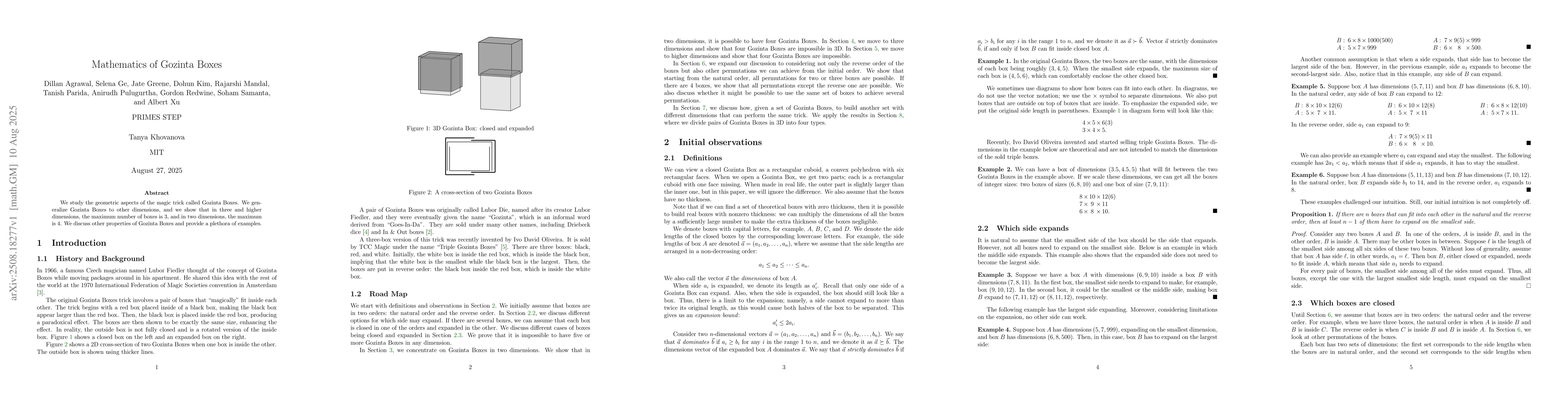 Thumbnail for Mathematics of Gozinta Boxes