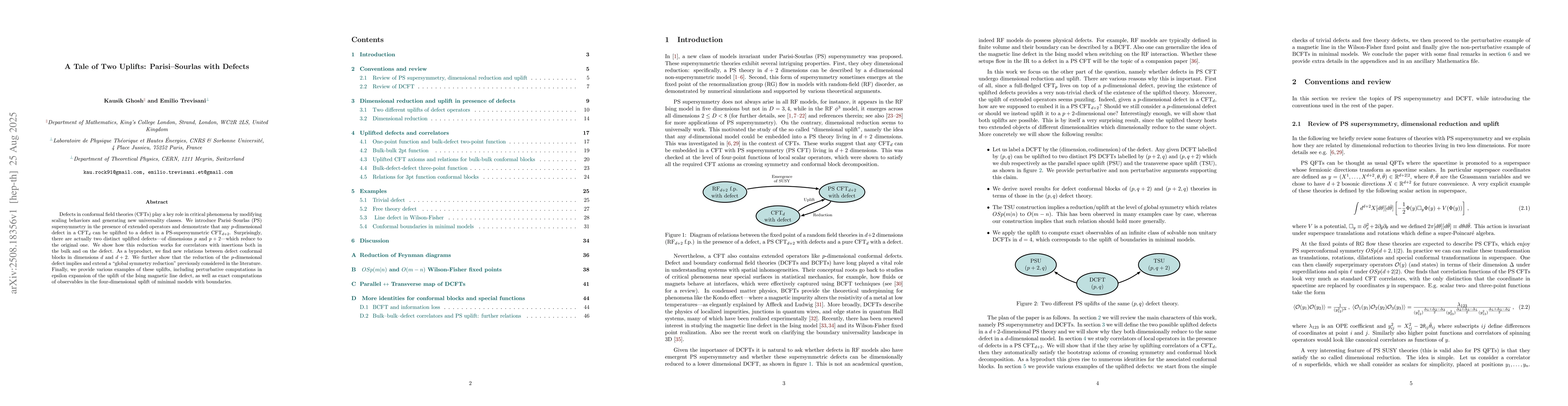 Thumbnail for A Tale of Two Uplifts: Parisi-Sourlas with Defects