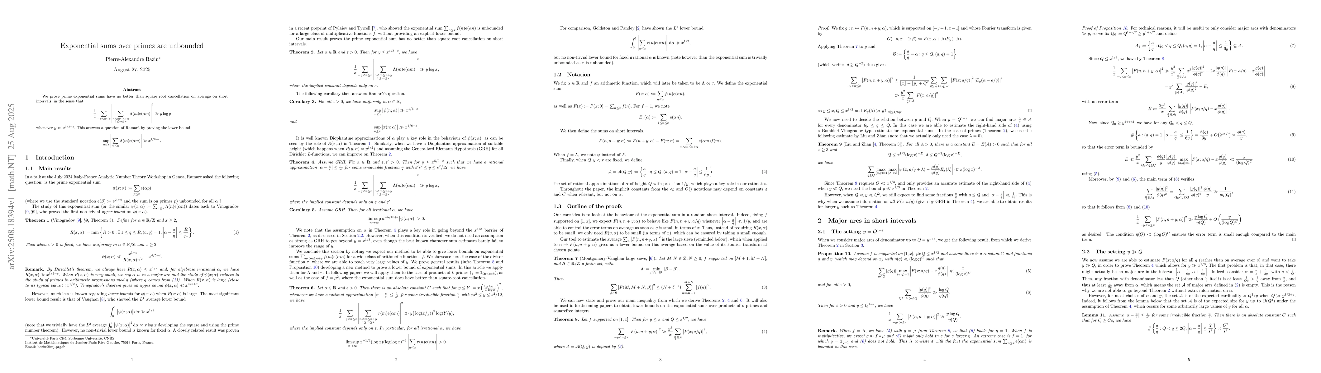 Thumbnail for Exponential sums over primes are unbounded
