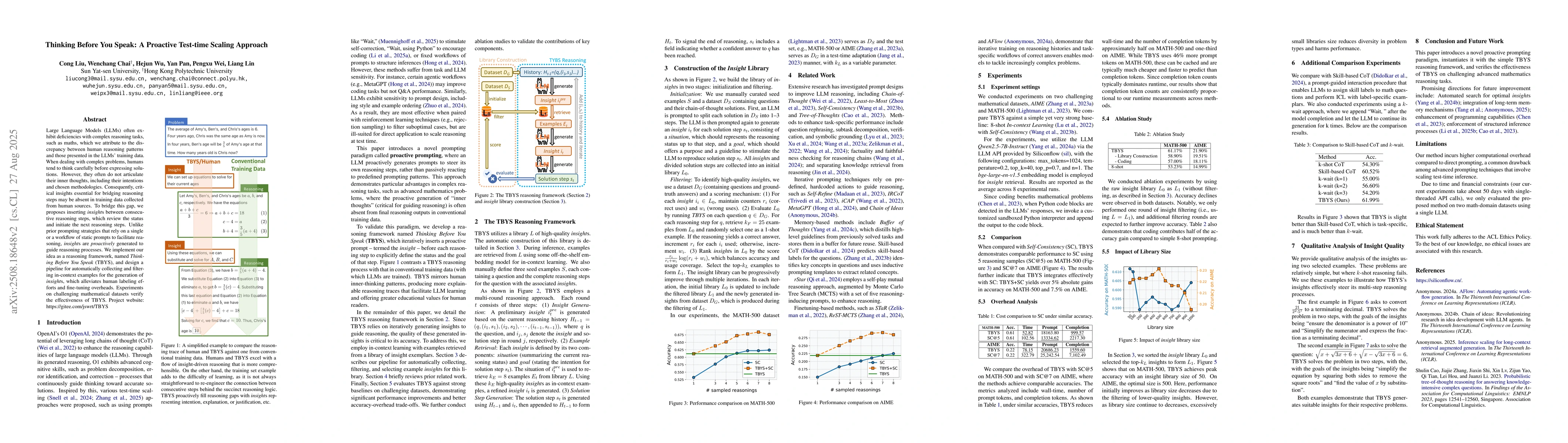 Thumbnail for Thinking Before You Speak: A Proactive Test-time Scaling Approach