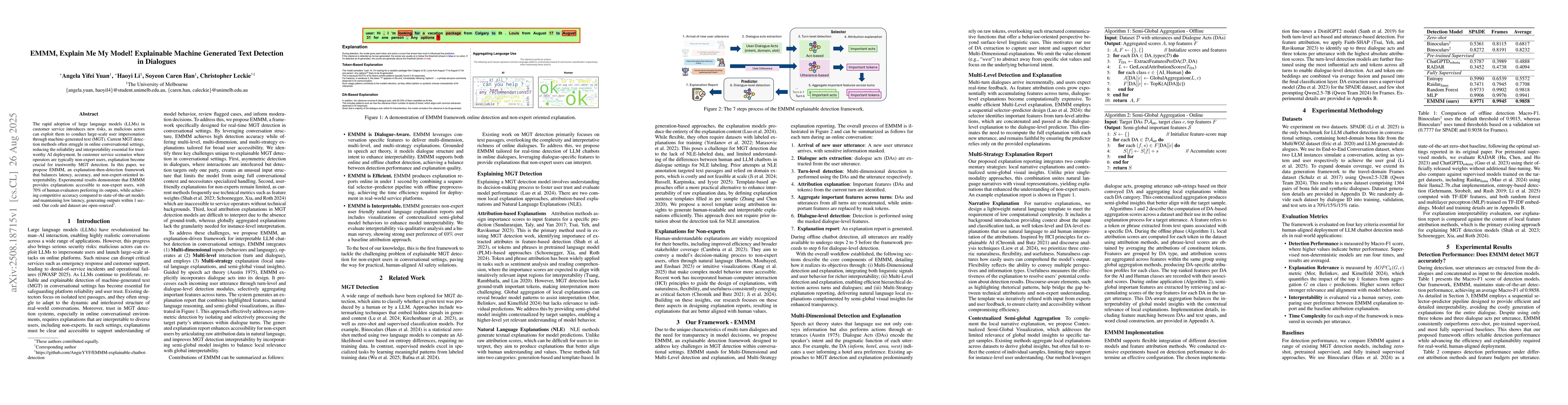 Thumbnail for EMMM, Explain Me My Model! Explainable Machine Generated Text Detection
  in Dialogues
