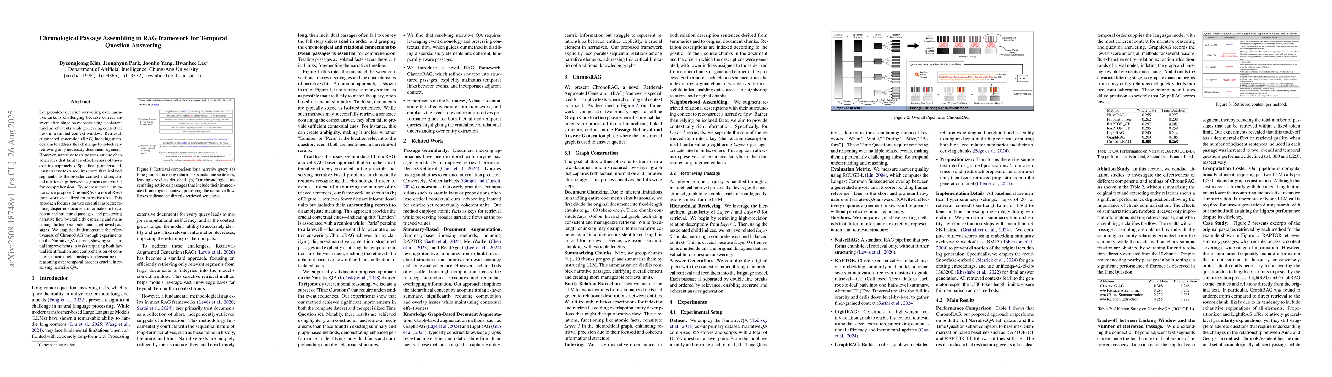 Thumbnail for Chronological Passage Assembling in RAG framework for Temporal Question
  Answering
