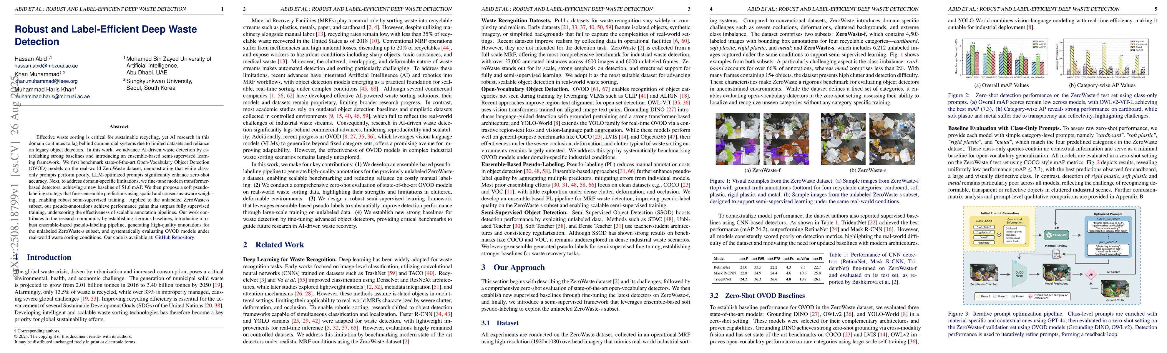 Thumbnail for Robust and Label-Efficient Deep Waste Detection