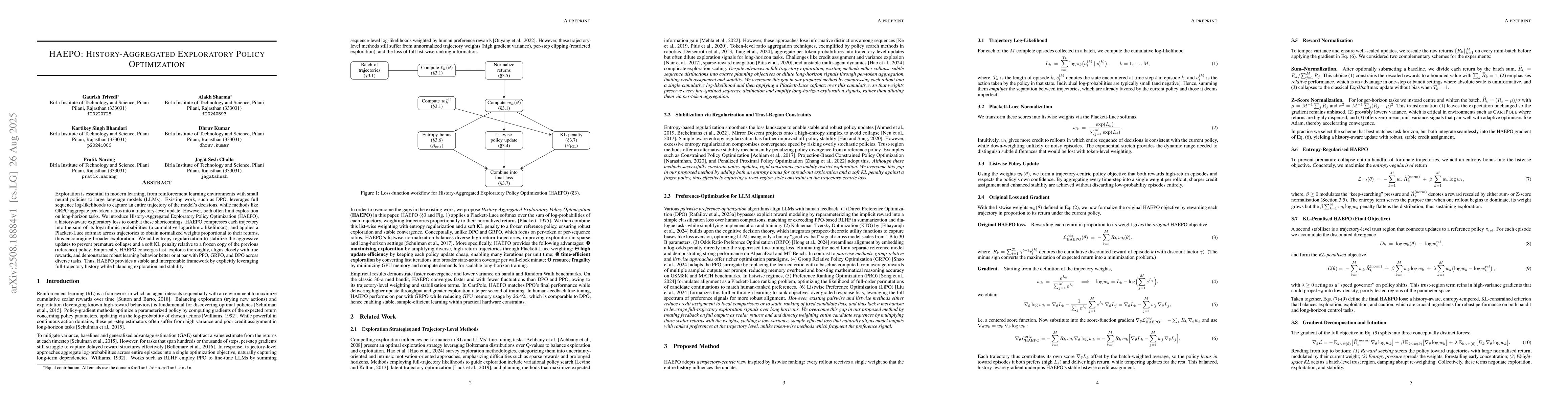 Thumbnail for HAEPO: History-Aggregated Exploratory Policy Optimization