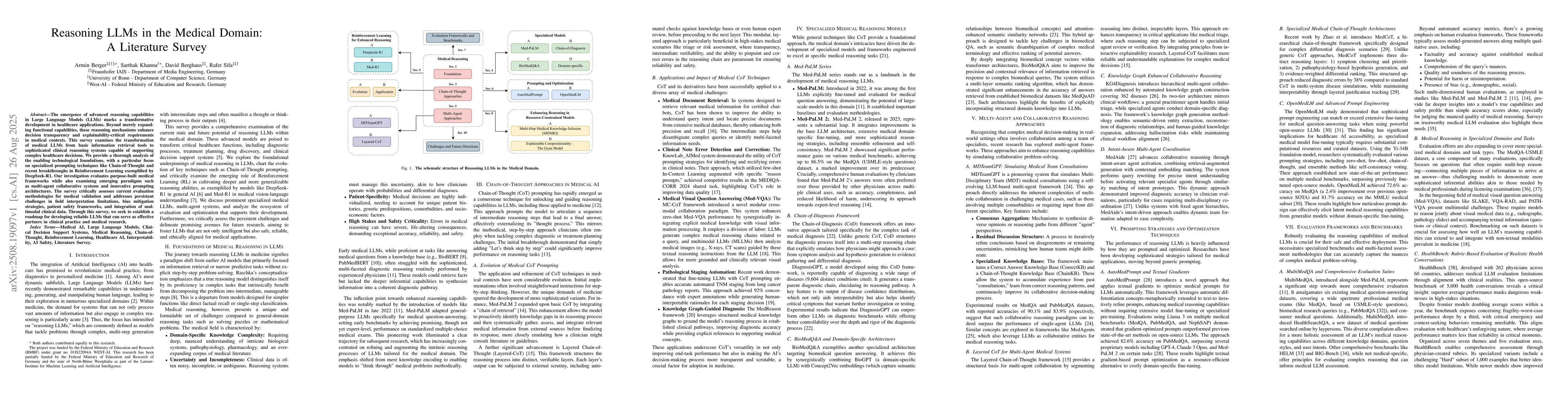 Thumbnail for Reasoning LLMs in the Medical Domain: A Literature Survey