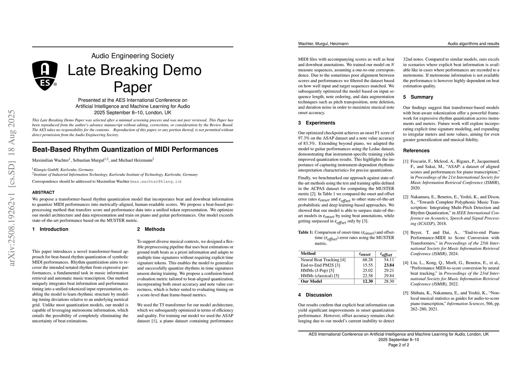 Thumbnail for Beat-Based Rhythm Quantization of MIDI Performances