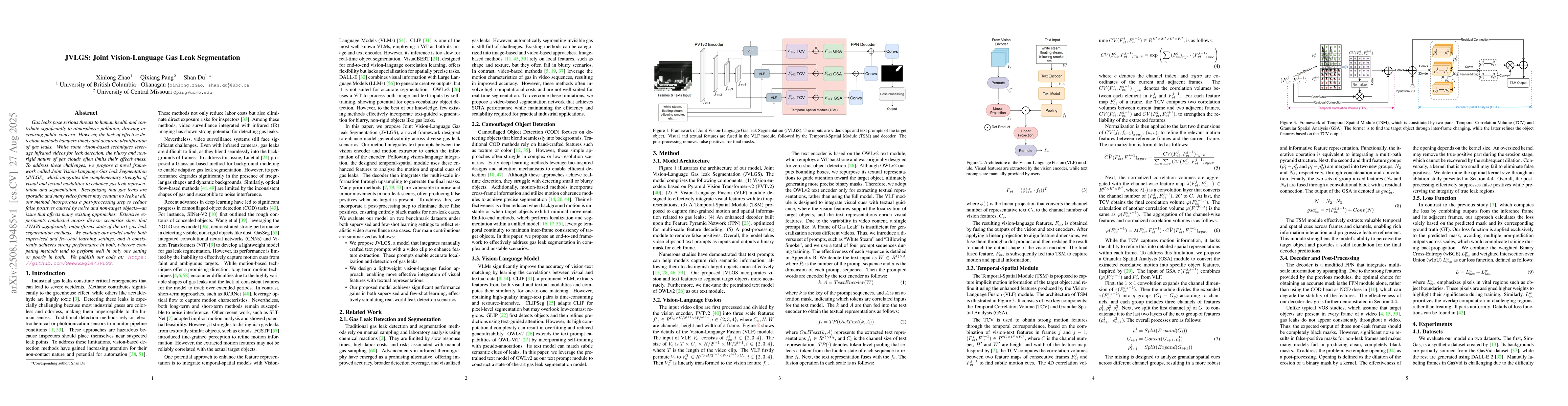 Thumbnail for JVLGS: Joint Vision-Language Gas Leak Segmentation