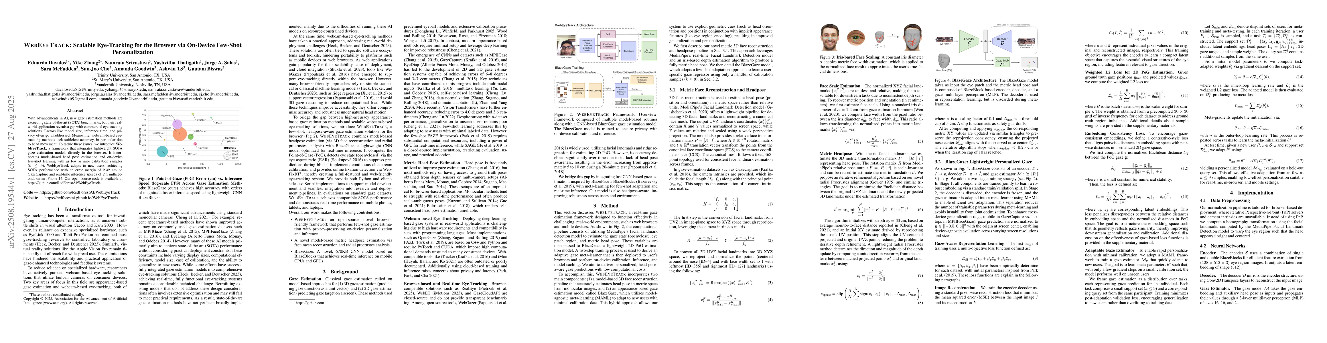 Thumbnail for WEBEYETRACK: Scalable Eye-Tracking for the Browser via On-Device
  Few-Shot Personalization