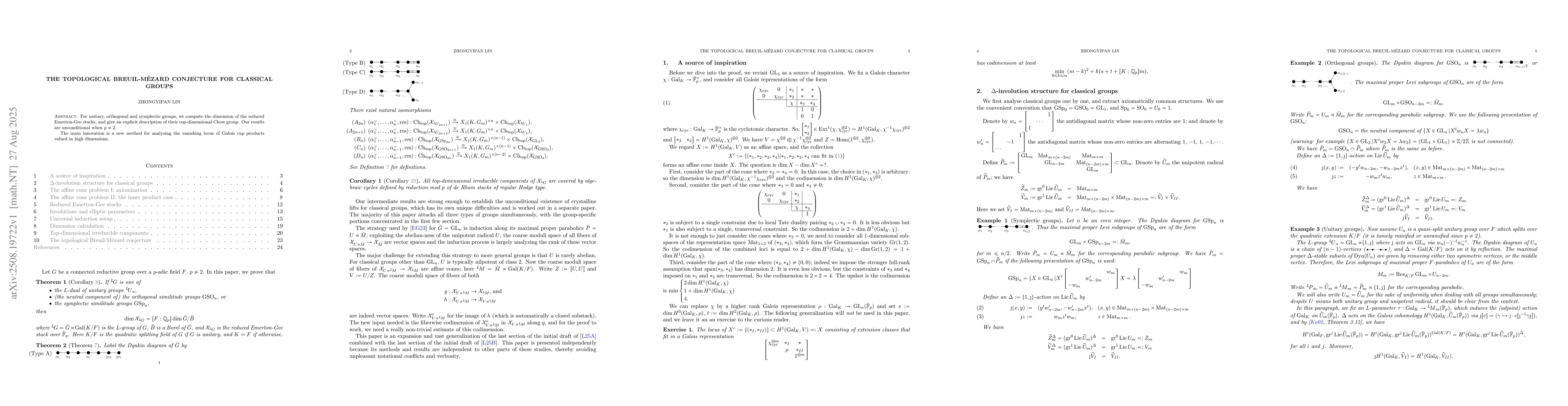 Thumbnail for The topological Breuil-Mézard conjecture for classical groups