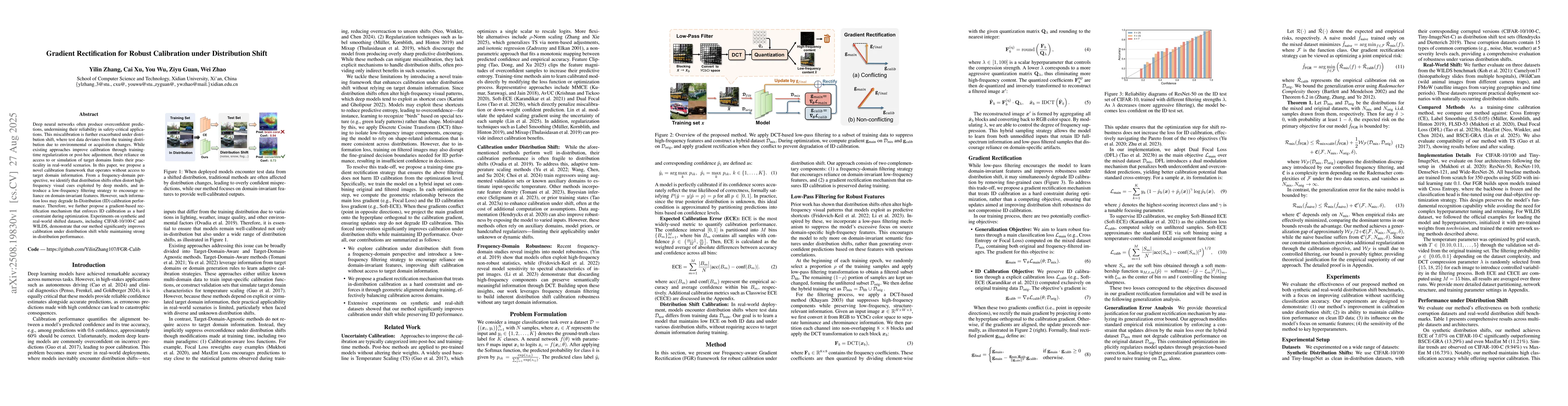 Thumbnail for Gradient Rectification for Robust Calibration under Distribution Shift
