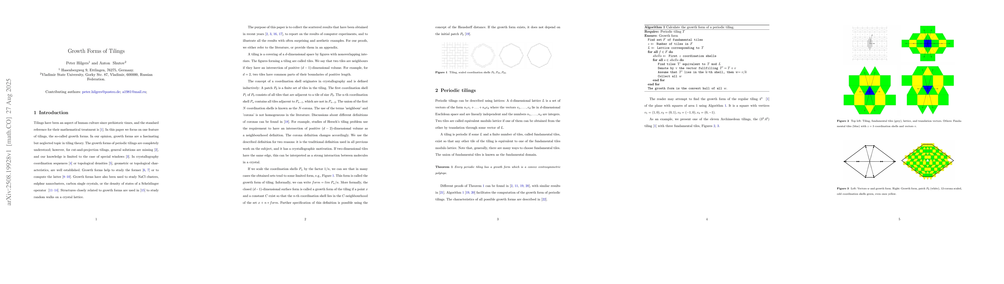 Thumbnail for Growth Forms of Tilings