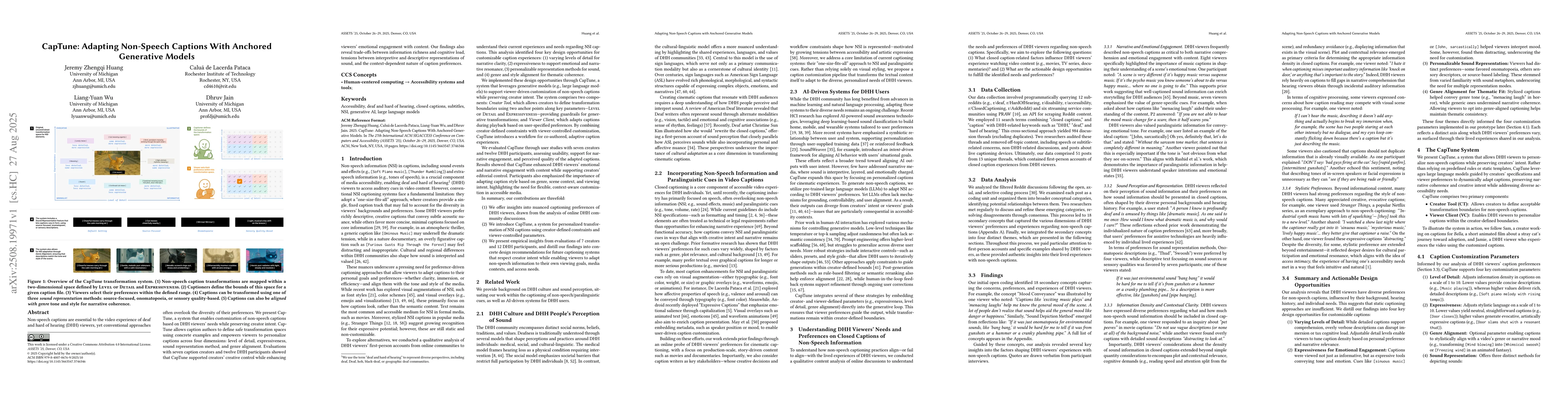 Thumbnail for CapTune: Adapting Non-Speech Captions With Anchored Generative Models