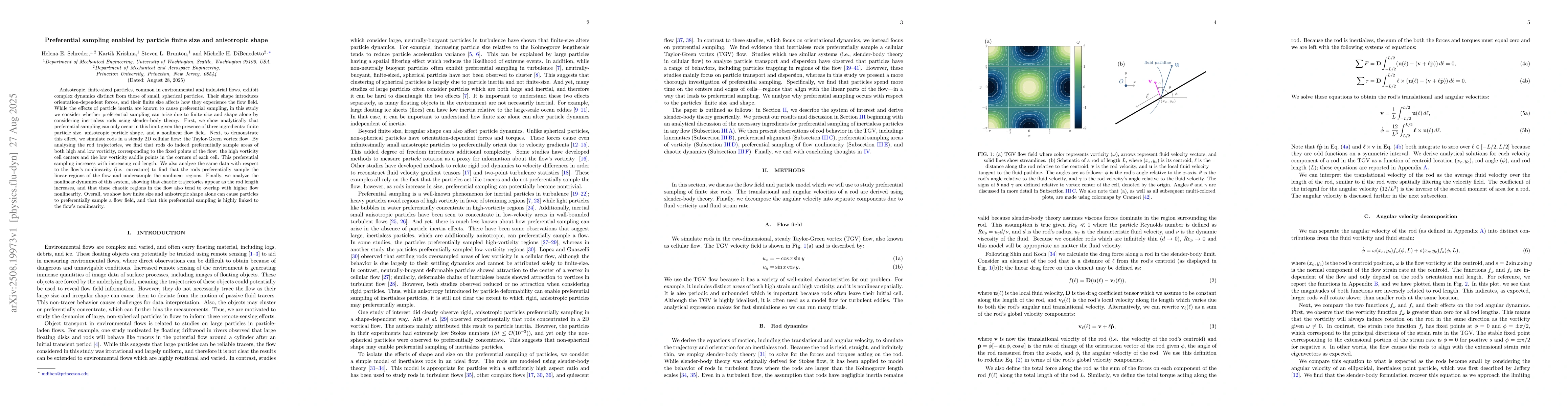 Thumbnail for Preferential sampling enabled by particle finite size and anisotropic
  shape