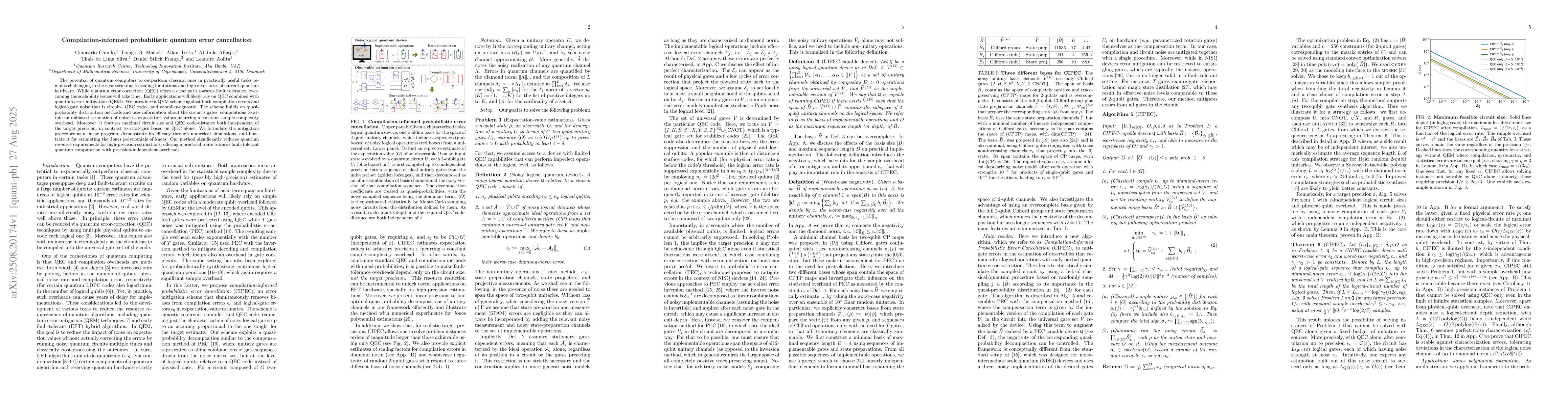 Thumbnail for Compilation-informed probabilistic quantum error cancellation