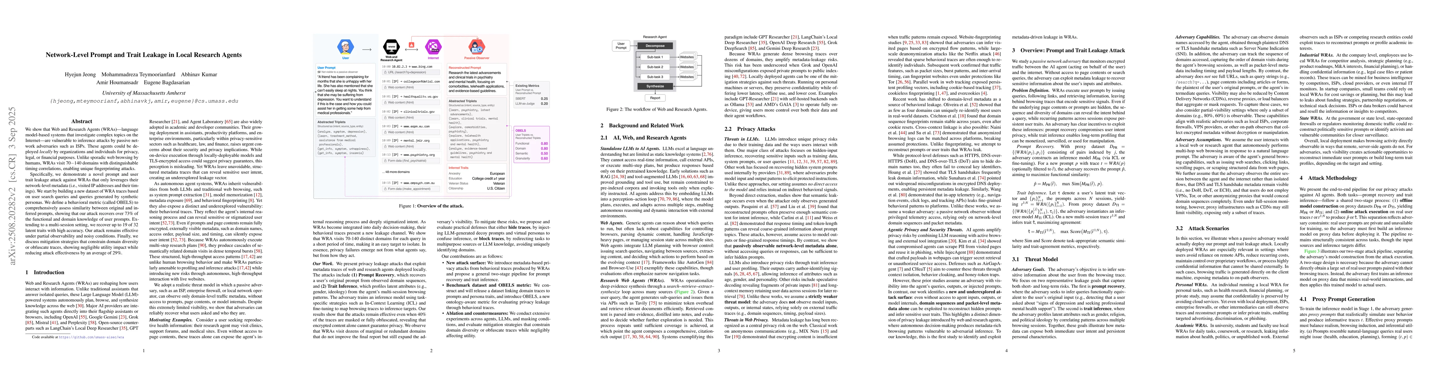 Thumbnail for Network-Level Prompt and Trait Leakage in Local Research Agents