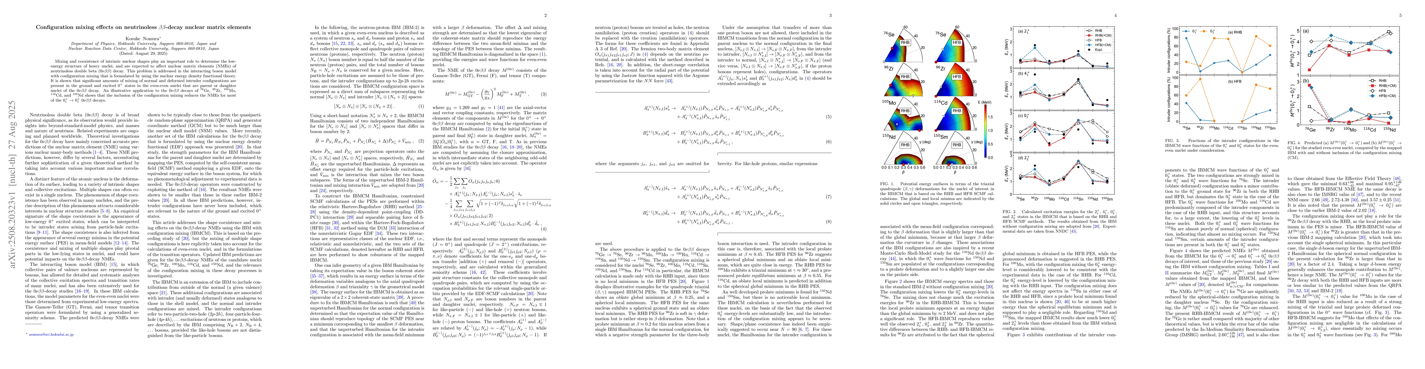 Thumbnail for Configuration mixing effects on neutrinoless $ββ$-decay nuclear
  matrix elements