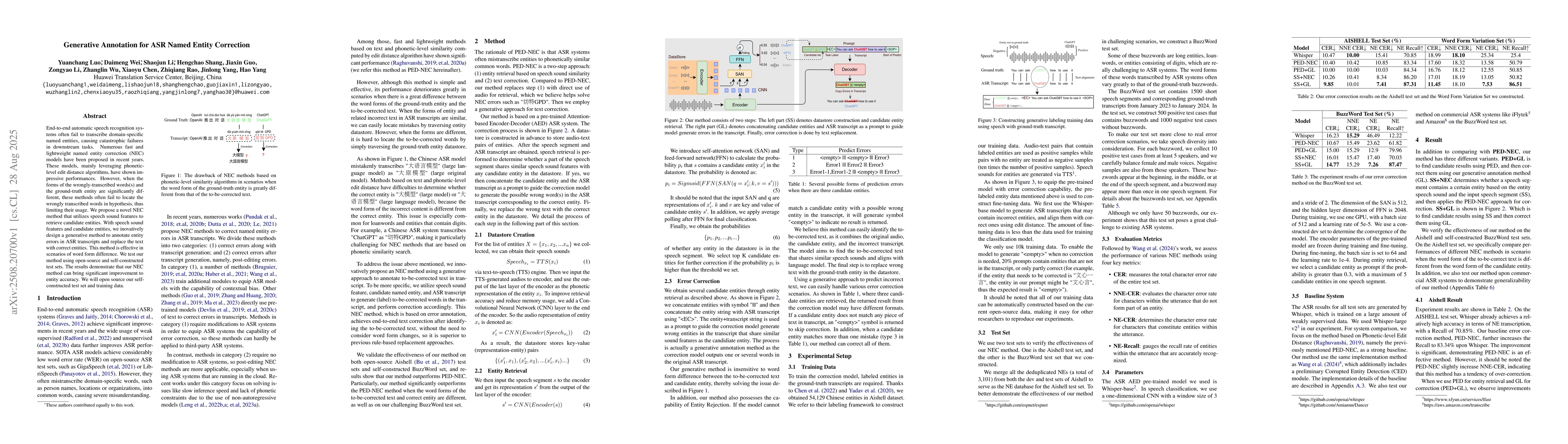 Thumbnail for Generative Annotation for ASR Named Entity Correction