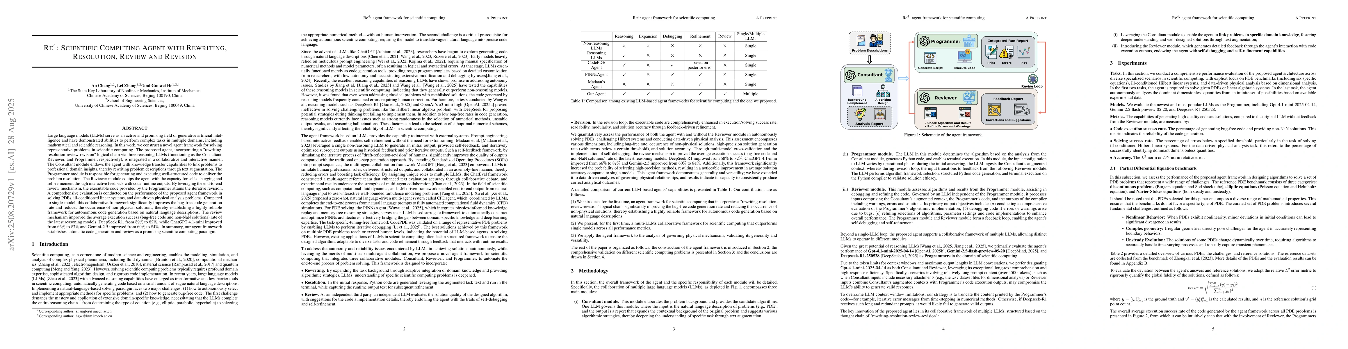 Thumbnail for Re4: Scientific Computing Agent with Rewriting, Resolution, Review and
  Revision