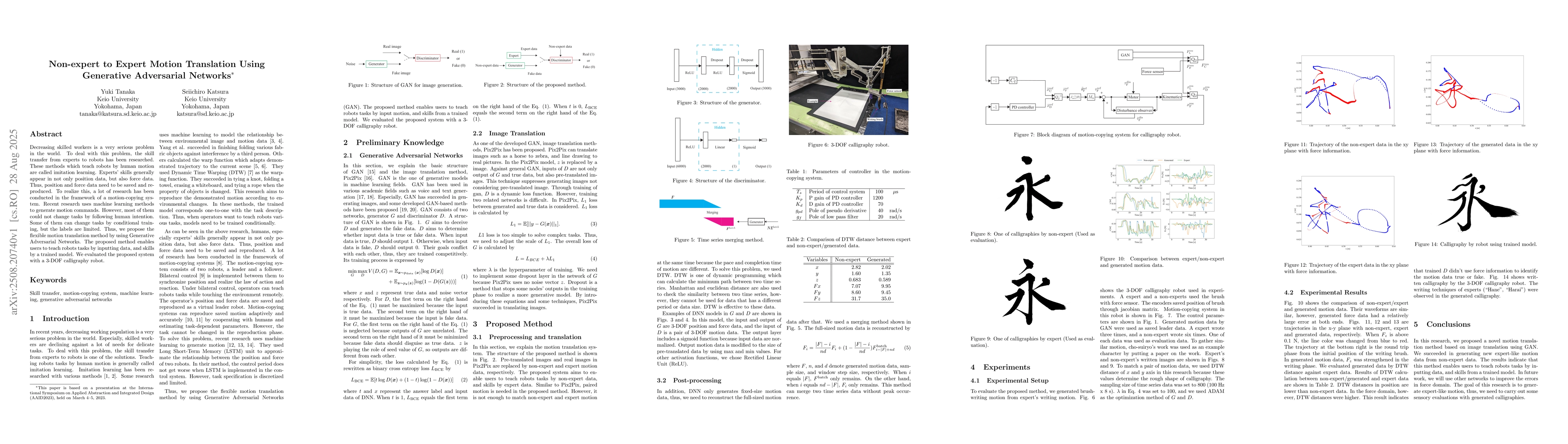 Thumbnail for Non-expert to Expert Motion Translation Using Generative Adversarial
  Networks