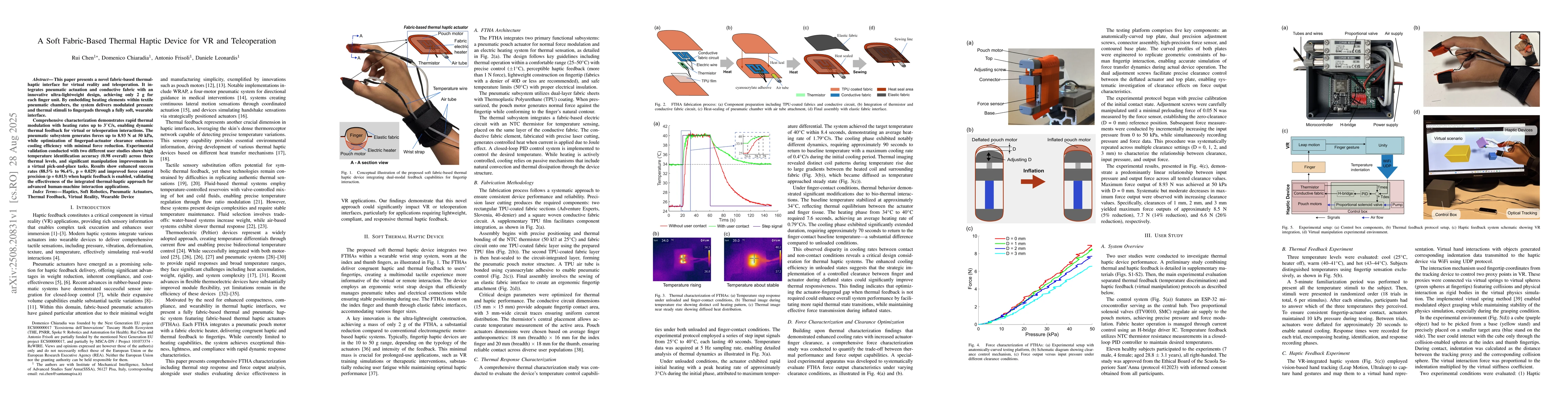 Thumbnail for A Soft Fabric-Based Thermal Haptic Device for VR and Teleoperation