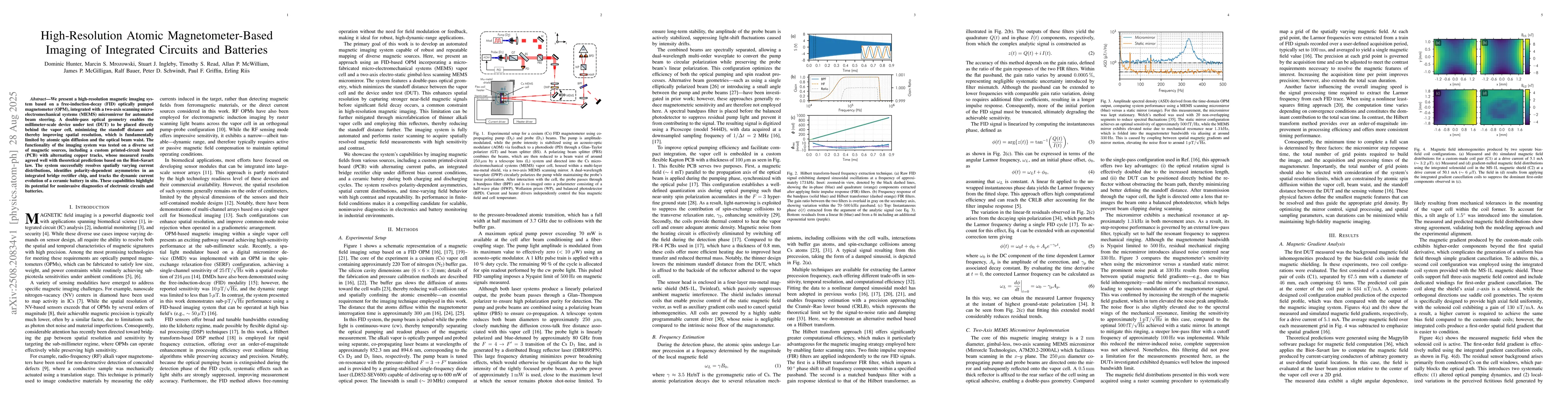 Thumbnail for High-Resolution Atomic Magnetometer-Based Imaging of Integrated Circuits
  and Batteries