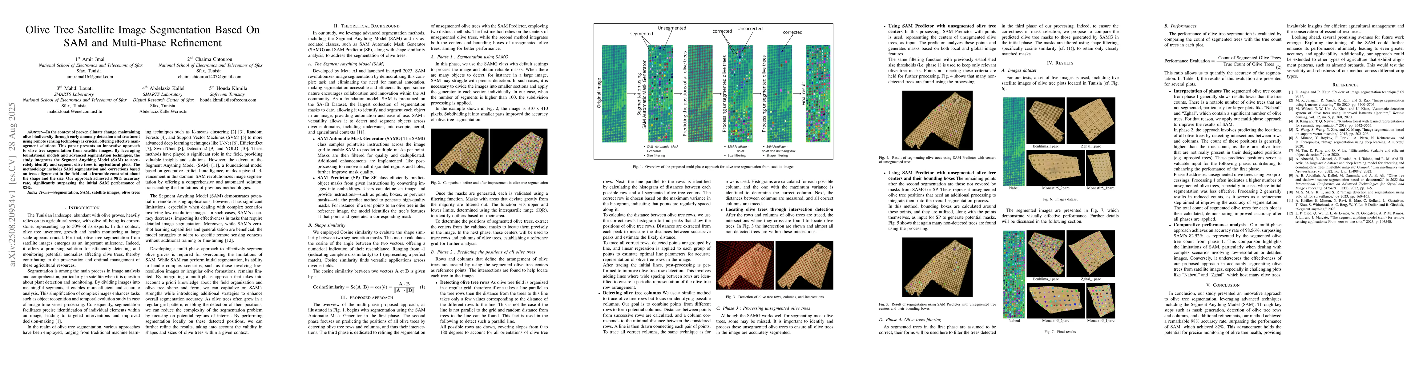 Thumbnail for Olive Tree Satellite Image Segmentation Based On SAM and Multi-Phase
  Refinement