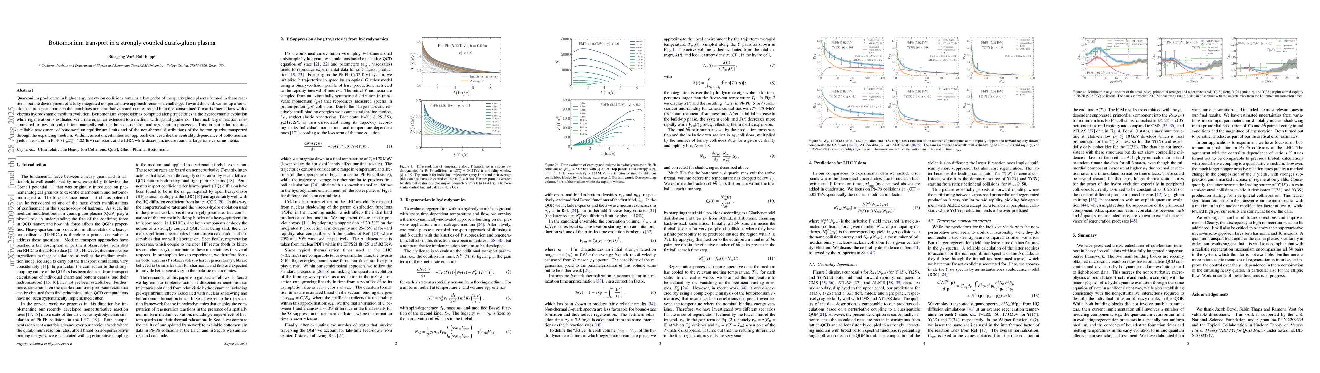 Thumbnail for Bottomonium transport in a strongly coupled quark-gluon plasma
