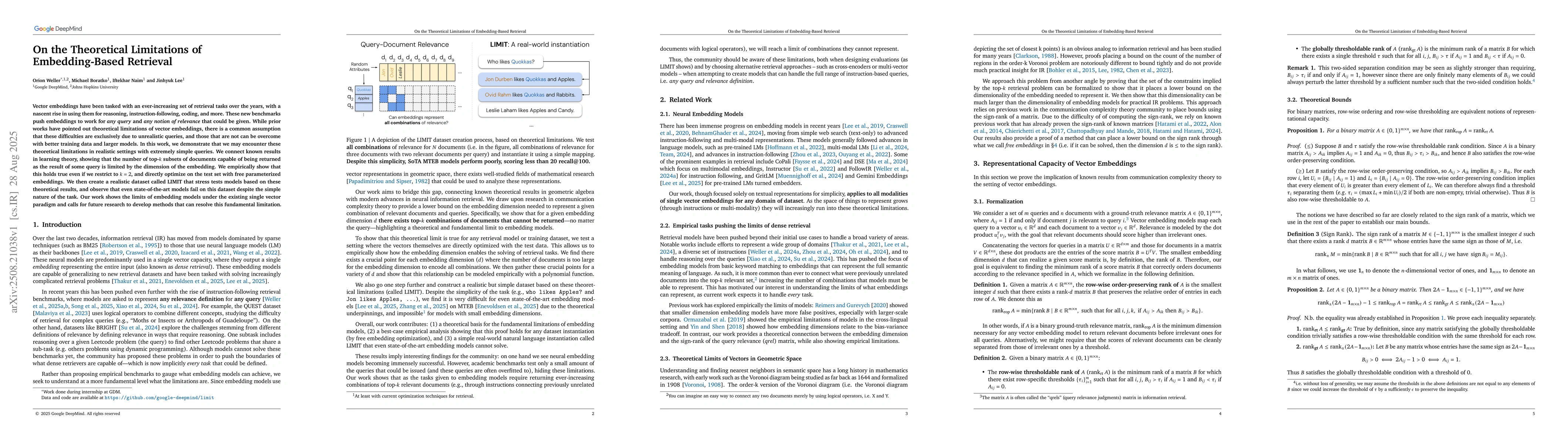 Thumbnail for On the Theoretical Limitations of Embedding-Based Retrieval